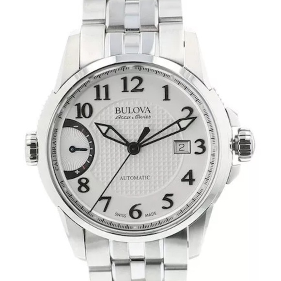 Bulova Accu-Swiss Mens Calibrator Watch new - Picture 7 of 7